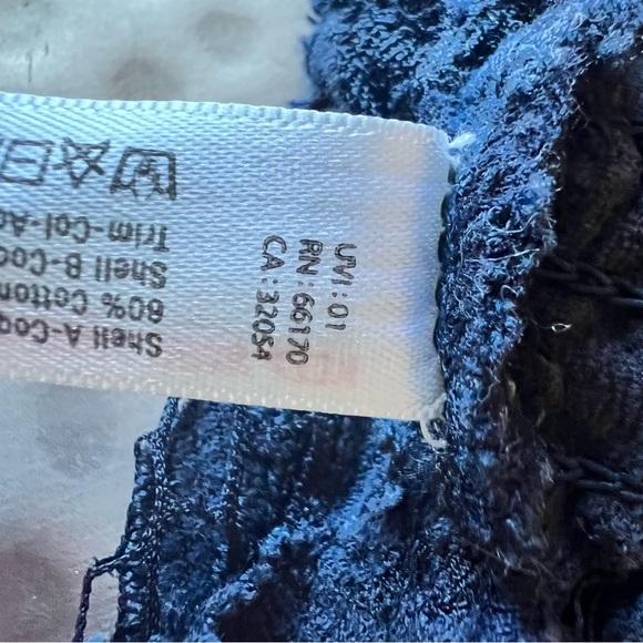 Free People Adella Bralette In Navy - Picture 7 of 12